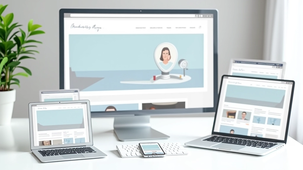 Diferentes browsers e dispositivos mostrando o mesmo website renderizado consistentemente
